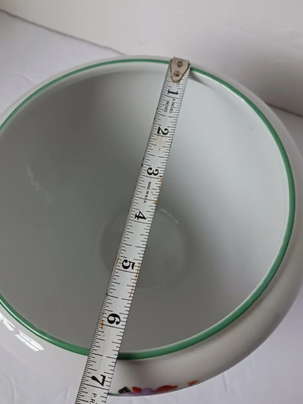 Vintage Royal Rochester Art Deco Porcelain Bowl Hand Decorated German Chinaware